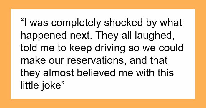 Friends Won’t Forgive Woman For Making Them Late To Lunch All Because Of Seat Belts