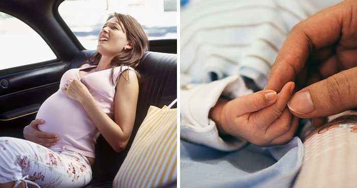 “I Don’t Know How To Solve This”: Woman Gives Birth In Friend’s Car, Her Husband Can’t Contain His Anger