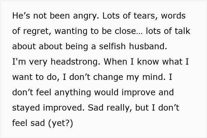 Woman feels treated like unpaid nanny as partner leaves child home to go to the gym, expressing frustration and emotional struggle.