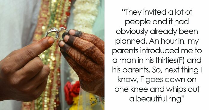 Woman’s “Welcome Home Party” Was A Surprise Arranged Marriage Proposal, Massive Drama Unfolds