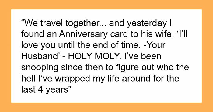 “I Just Found Out That I’m A Mistress…Of 4 Years. OMG. How Do I Tell Her?”