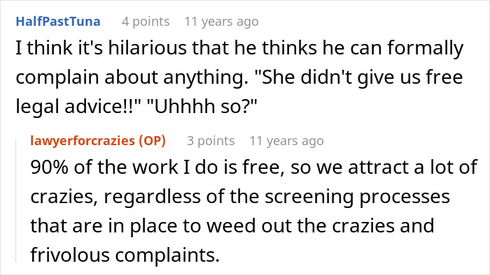 Reddit conversation about woman refusing to risk her new career by giving free advice to friends and seeing their true colors.