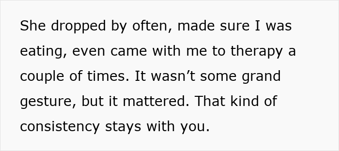 Text excerpt about a man feeling torn between his husband and mother‑in‑law after secretly helping her.