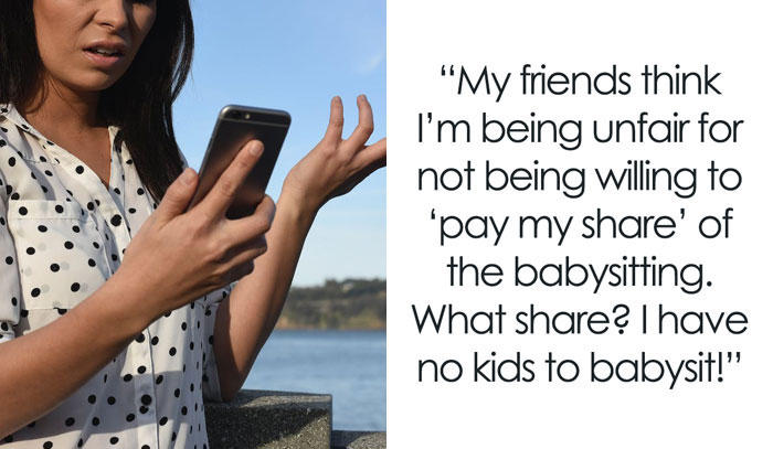 Woman Refuses To Pay For Friends’ Babysitter Because She Doesn’t Even Have Kids, Gets Dragged
