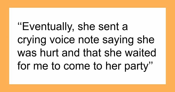 Woman Bans Only Best Friend’s Baby And Husband From Her Engagement Party, Blows Up Their Friendship