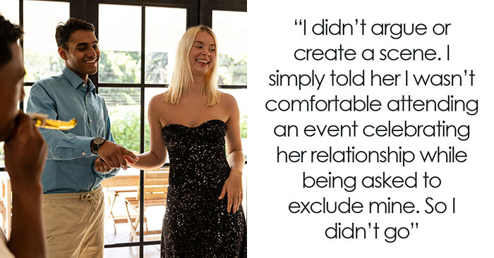Woman’s Best Friend Tells Her She Can’t Bring Her Husband To Engagement Party, She Skips It Altogether
