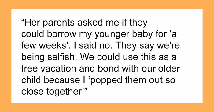 Mom Files A Police Report And Blocks Family After They Insist On Borrowing Her Baby So Cousin Can Play Mom