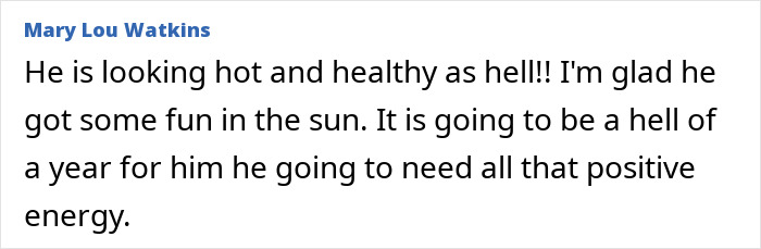 Fan comment praising unclothed rock star Yungblud’s healthy appearance and positive energy at Sydney yacht party. Fan comment praising unclothed rock star Yungblud’s healthy appearance and positive energy at Sydney yacht party.