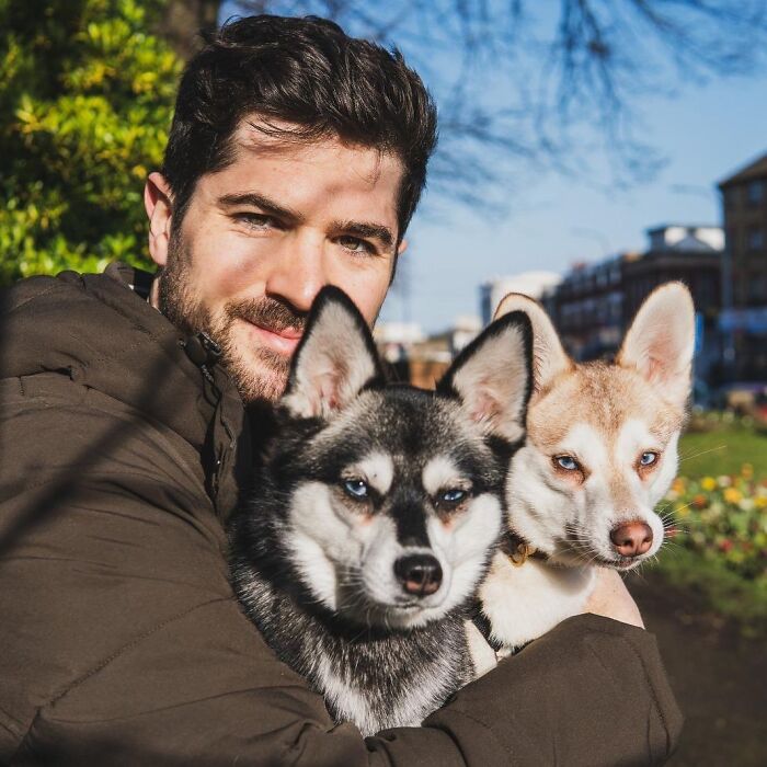 This Instagram Page Shows Heartwarming Photos Of Men And Their Dogs (50 Pics)