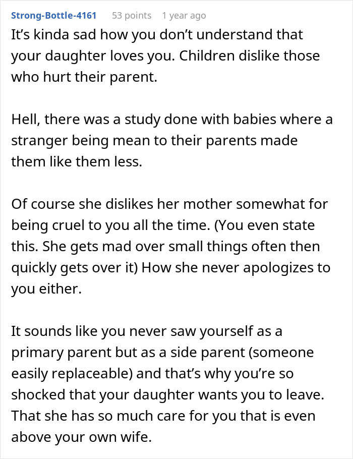 "You're Too Weak": Daughter Pushes Father To Leave His Wife After Learning About Her Affair "You're Too Weak": Daughter Pushes Father To Leave His Wife After Learning About Her Affair
