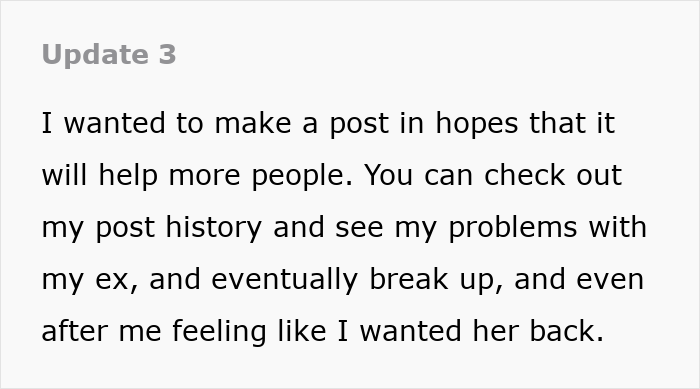 Text excerpt about a man sharing his experience with dating a single mom and dealing with relationship drama.