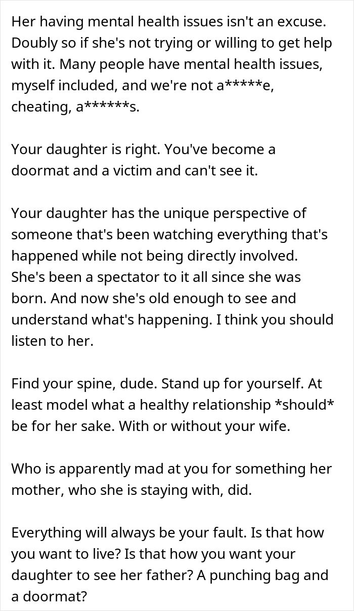 "You're Too Weak": Daughter Pushes Father To Leave His Wife After Learning About Her Affair "You're Too Weak": Daughter Pushes Father To Leave His Wife After Learning About Her Affair
