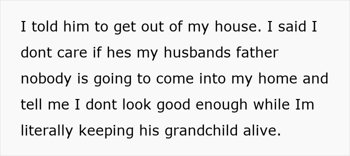 Nasty Man Comments On Postpartum DIL's Appearance While She Feeds Her Baby, Gets Kicked Out Fast