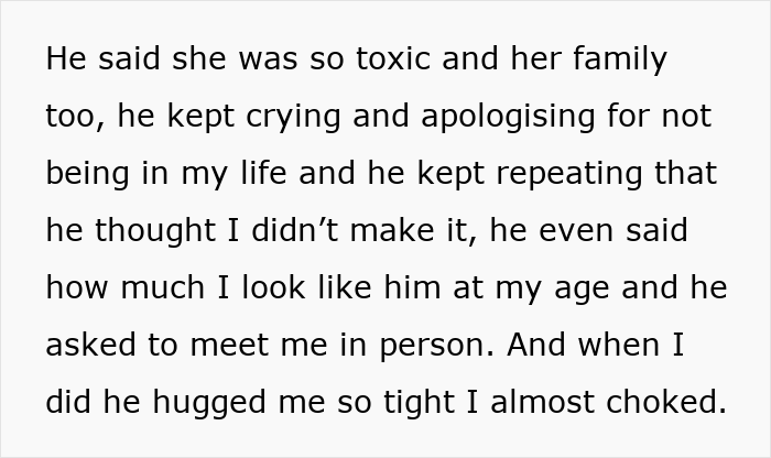 Alt text: Man discovers his dad left before birth and reveals truth about mom&rsquo;s lifelong lies and family issues.
