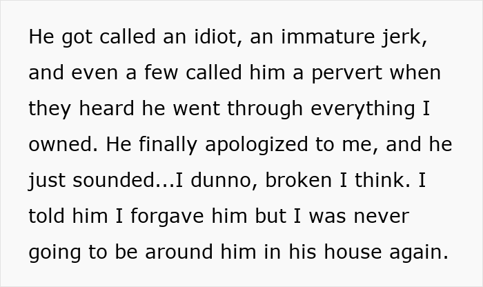 Text excerpt from story about an entitled guy treating a foster teen as a thief after his watch goes missing.