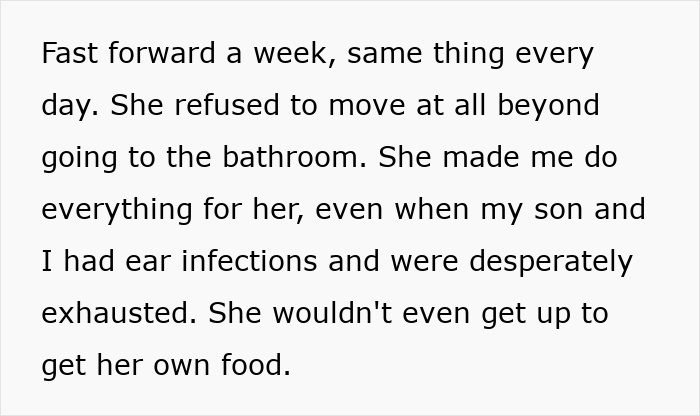 Pregnant sister struggling in a homeless shelter, refusing to move or care for herself despite exhaustion.