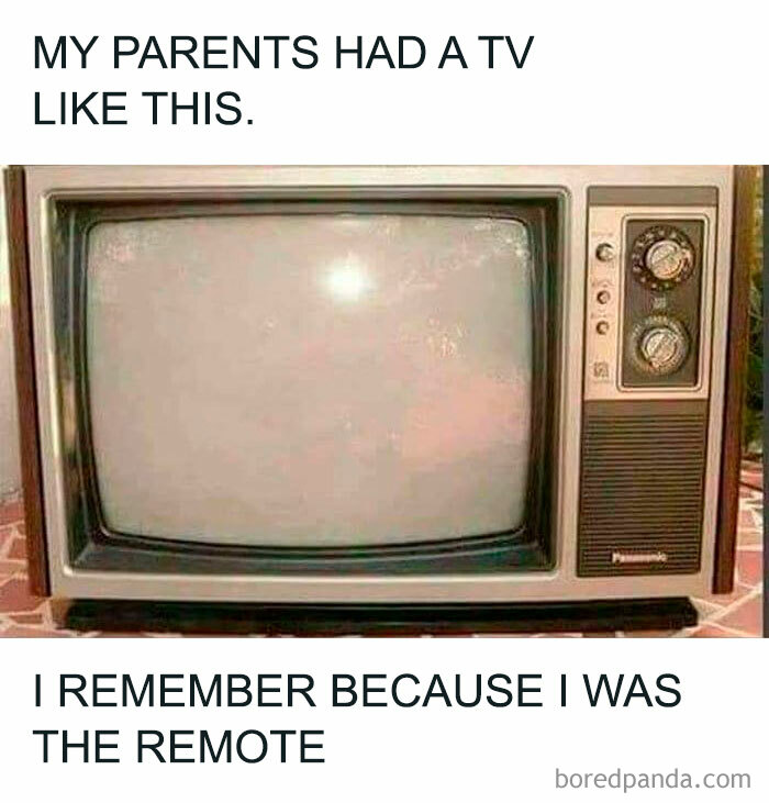 Vintage Panasonic TV with dials and nostalgic design, representing memories from past decades and classic technology.