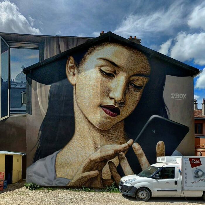 Wall In Pantin, Paris, France (2020)