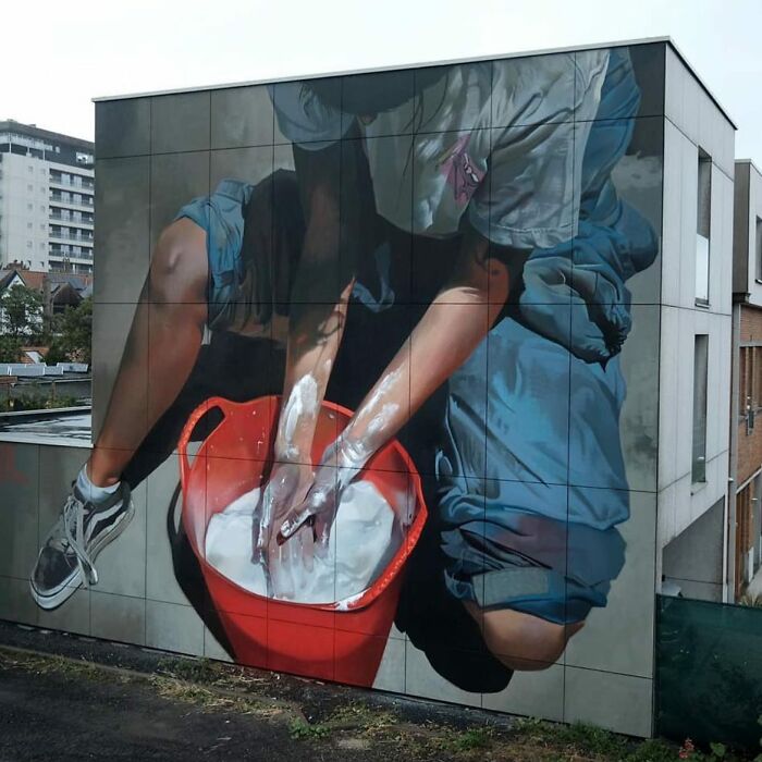 Wall In Ostend, Belgium (2020)