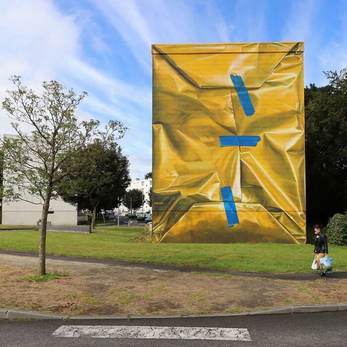 Wall In Morlaix, France (2020)