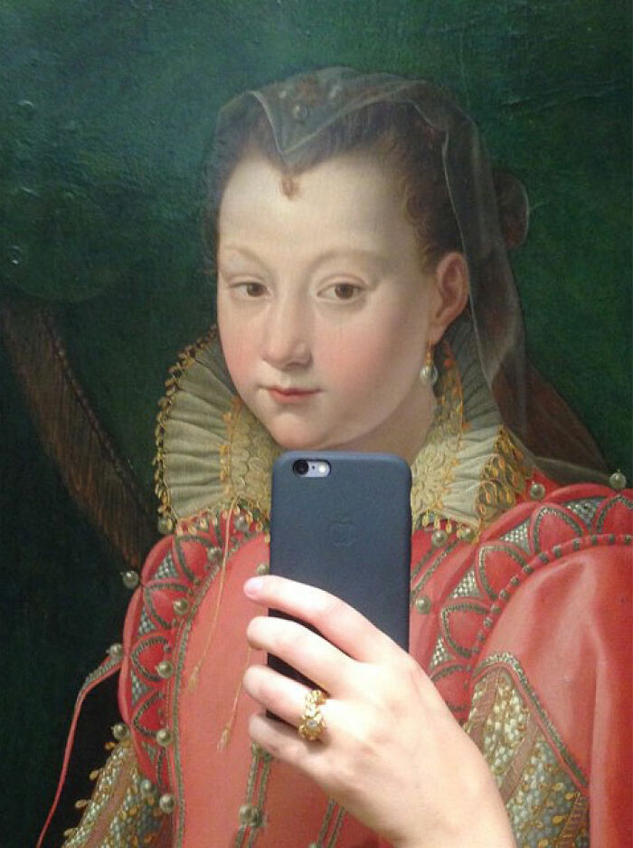 This Page Reimagines Classic Portraits As Selfies, And People Can’t Stop Sharing Them (17 Pics)