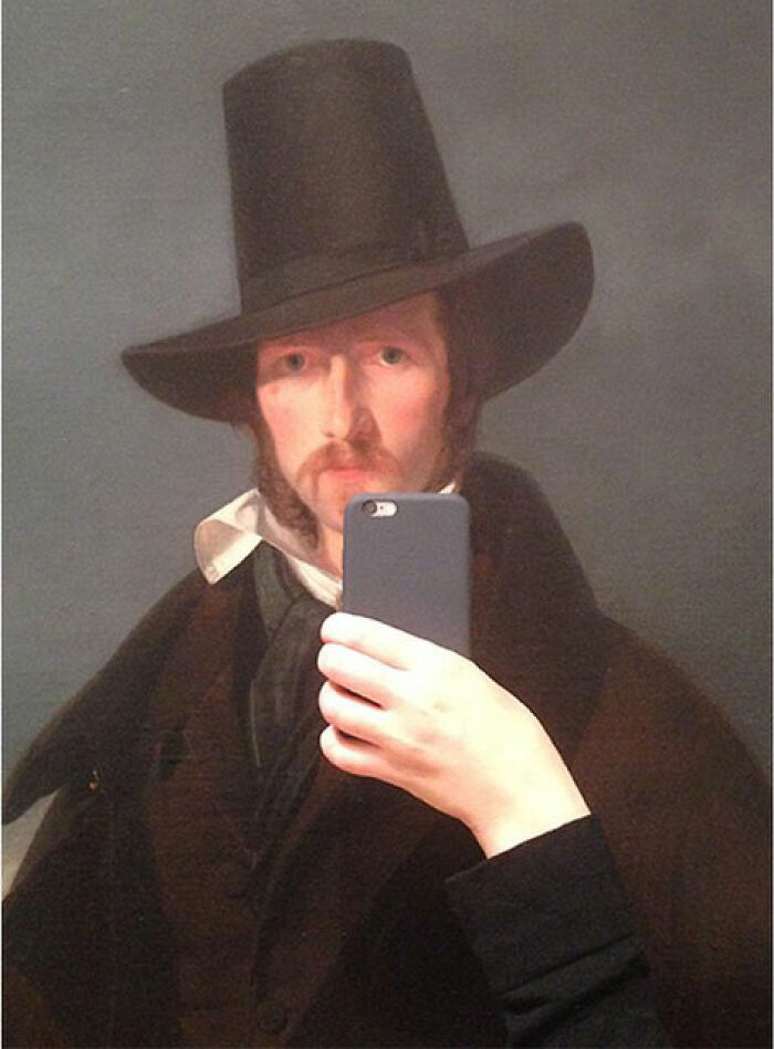 This Page Reimagines Classic Portraits As Selfies, And People Can’t Stop Sharing Them (17 Pics)