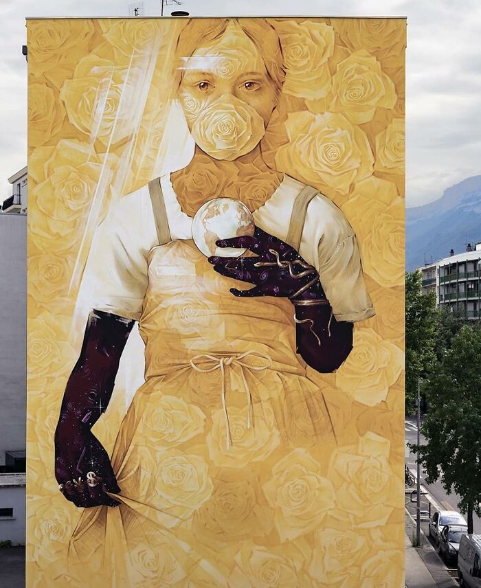 Wall In Grenoble, France (2020)