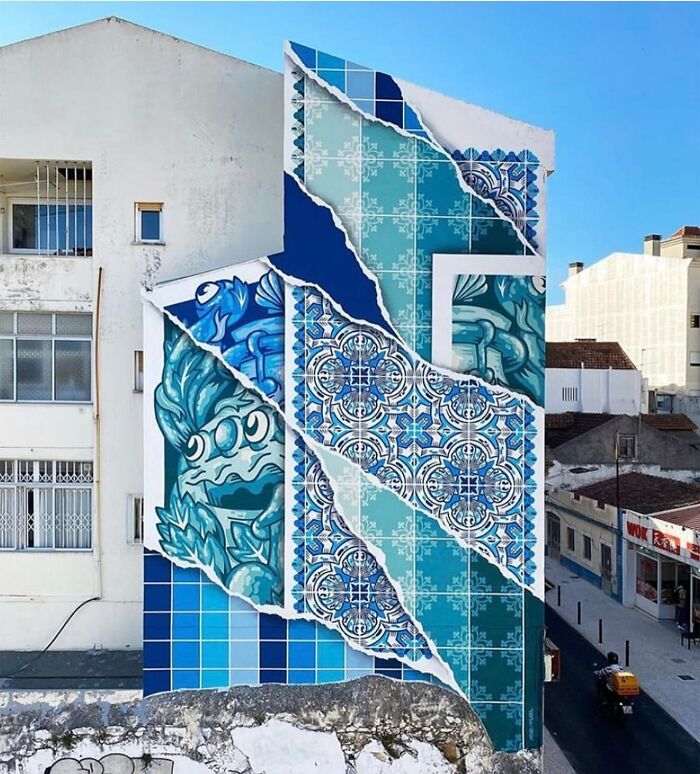 Wall In Caldas De Rainha, Portugal (2020)
