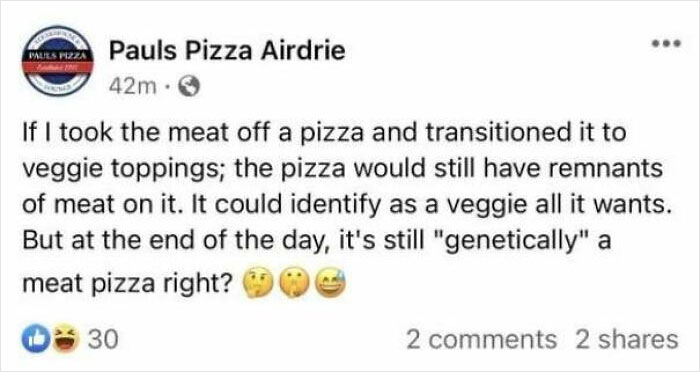 Subpar Pizza Joint Posts Transphobic Content; Proceeds To Throw Weeks-Long Tantrum After Being Called Out By Customers
