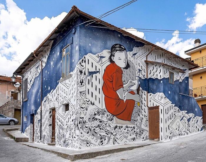 Wall In Borgo, Italy (2020)