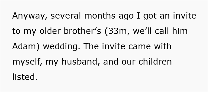 Text excerpt about an estranged sister discussing family issues and brothers&rsquo; marriages collapsing one by one.