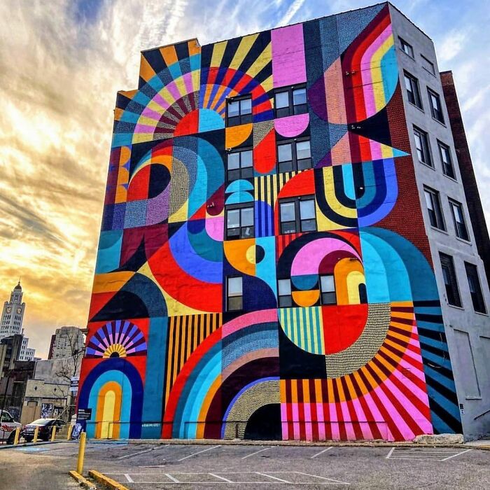 Wall In Philadelphia, USA (2019)