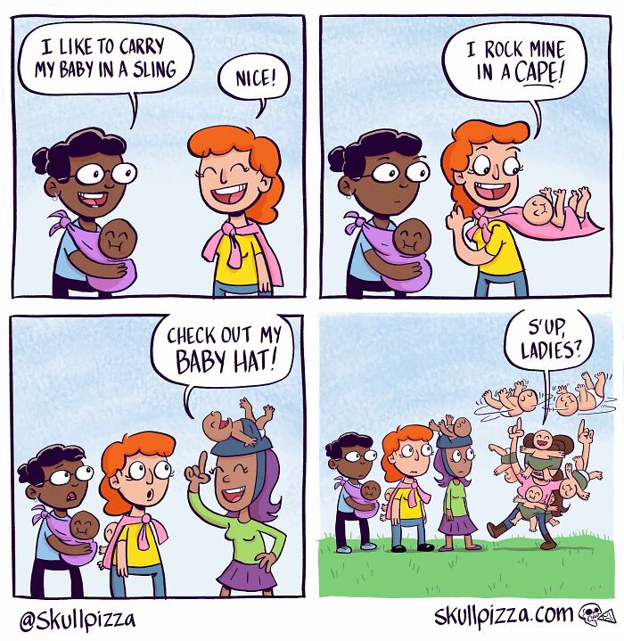 This Artist Turns Dark Humor And Strange Creatures Into Surprisingly Funny Comics (29 Pics)