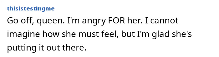 Comment expressing support for Melinda French Gates breaking silence after Epstein files reveal Bill Gates incident. Comment expressing support for Melinda French Gates breaking silence after Epstein files reveal Bill Gates incident.