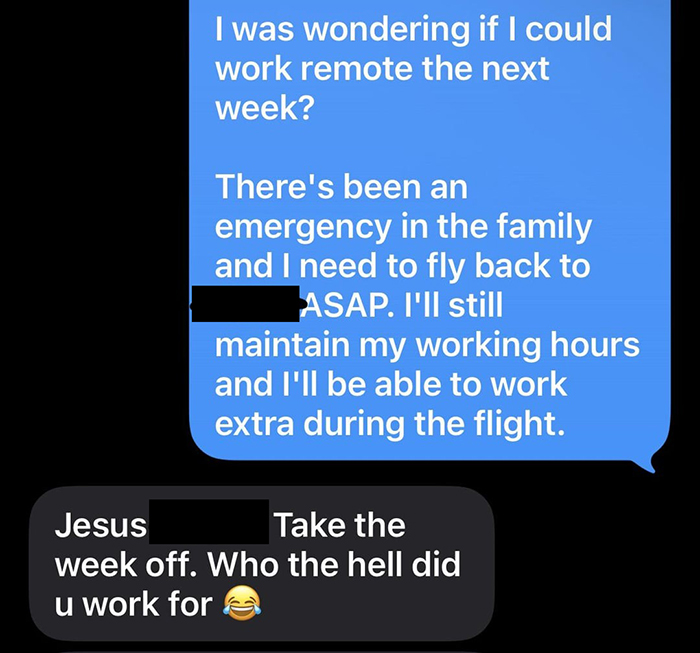 Mulher se pergunta se suas conversas com o chefe foram inadequadas depois que o namorado o perdeu Mulher se pergunta se suas conversas com o chefe foram inadequadas depois que o namorado o perdeu