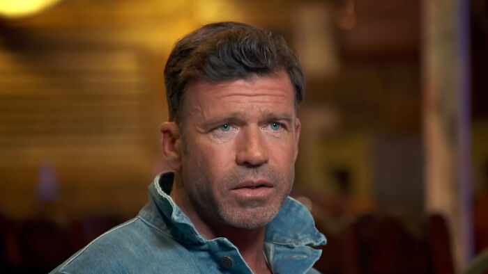 Actor Todd Lowe in a denim jacket discussing the 1944 Yellowstone prequel release date, plot, and cast details. Actor Todd Lowe in a denim jacket discussing the 1944 Yellowstone prequel release date, plot, and cast details.