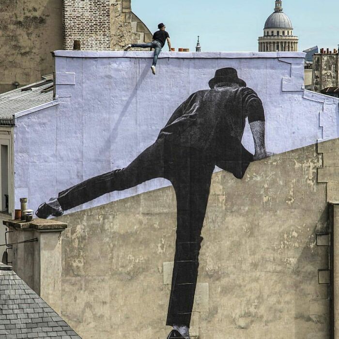 Wall In Paris, France
