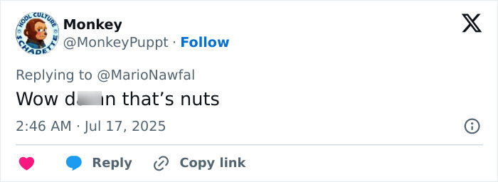 Screenshot of a social media comment reacting to a surrogate suing a couple after learning they already had 21 kids.