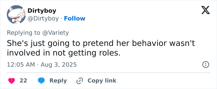 Tweet discussing Lindsay Lohan exposing the dark side of growing up famous in a candid interview.