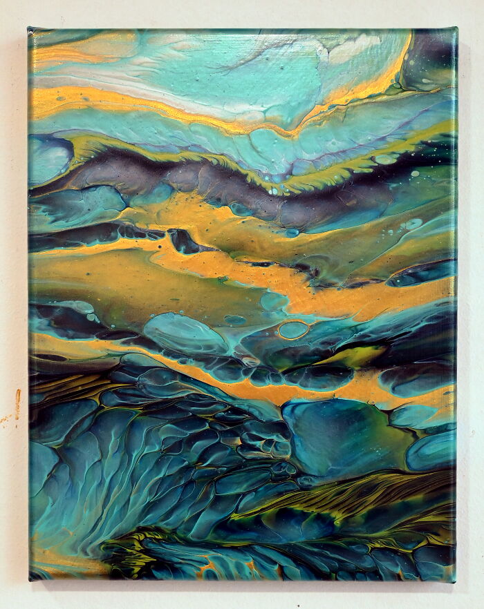 Chaos Split Cup Acrylic Pour: From Wild Pour To Fine Details