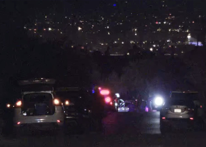 Police roof search underway at night after neighbor of Nancy Guthrie reportedly shared crucial information.