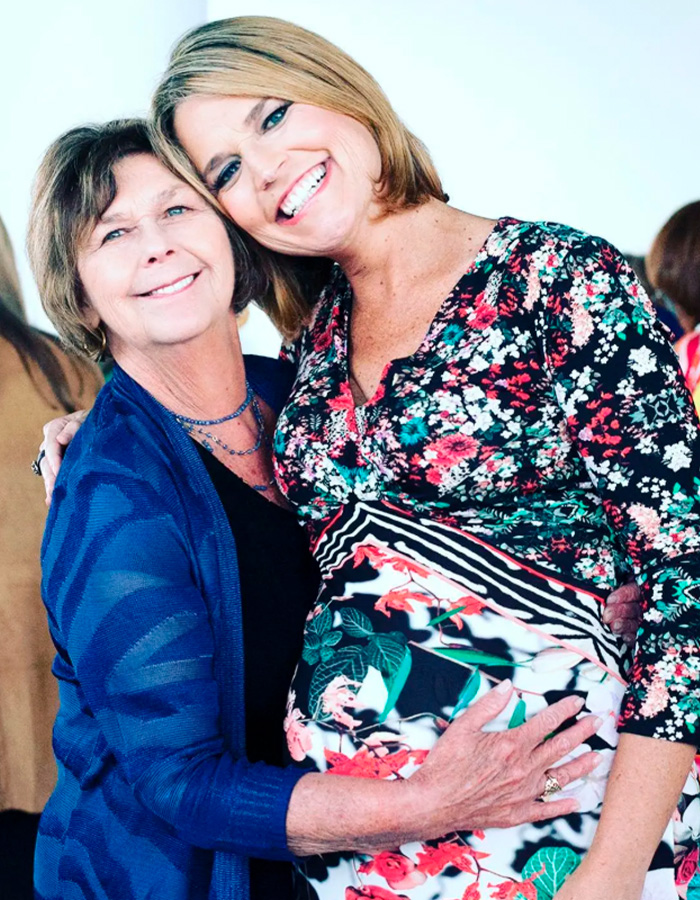 Two women smiling and embracing warmly, highlighting expert insights into Nancy Guthrie&rsquo;s kidnapper&rsquo;s pivotal moment.