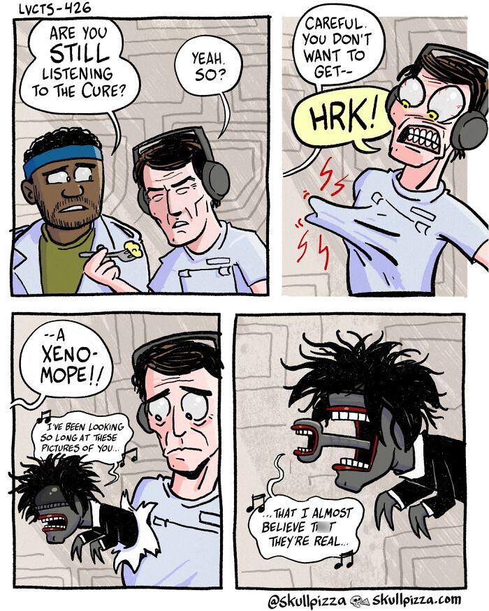 This Artist Turns Dark Humor And Strange Creatures Into Surprisingly Funny Comics (29 Pics)