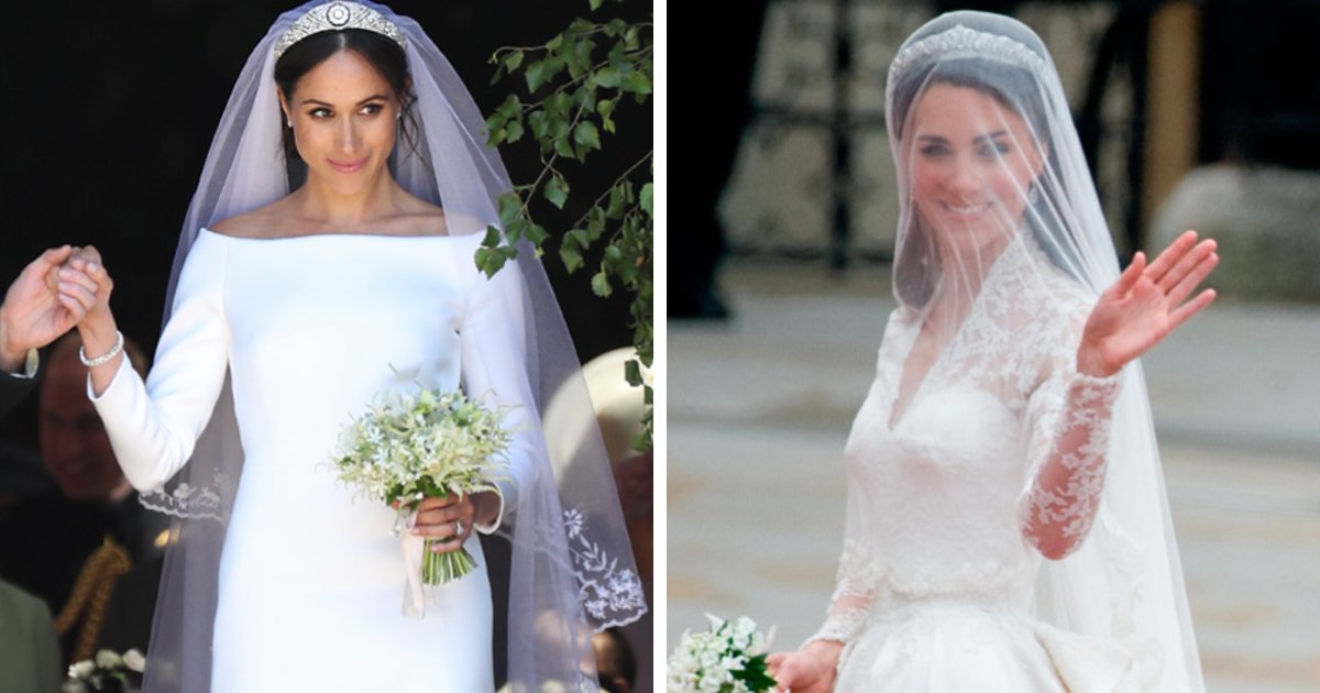 Desde vestidos «clásicamente elegantes» hasta otros «arrugados»: 20 looks de bodas reales que han generado controversia