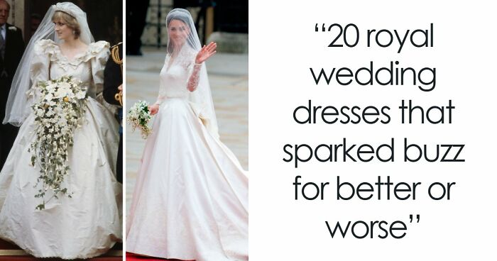 “Diana’s Was A Mess”: 20 Royal Wedding Dresses That Sparked Buzz For Better Or Worse