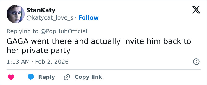 Tweet about Lady Gaga's ties with Epstein sparking chatter amid Grammy performance and new files release.