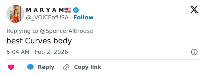 Tweet by user MARYAM praising Heidi Klum's curves body, posted in response to a discussion about controversial Grammys dress.