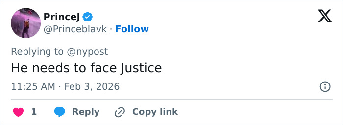 Tweet showing a user commenting on the son of Norway&rsquo;s Crown Princess entering plea as he heads to court.