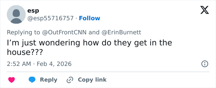 Screenshot of a social media comment questioning how they get in the house during hostage negotiator’s helicopter incident.