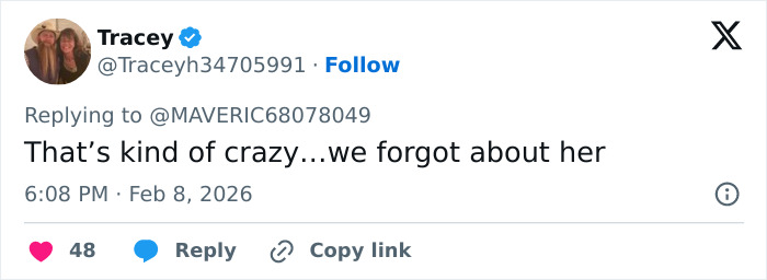 Screenshot of a social media comment reacting to a viral post comparing Ghislaine Maxwell to Madeleine McCann abductor sketch. Screenshot of a social media comment reacting to a viral post comparing Ghislaine Maxwell to Madeleine McCann abductor sketch.